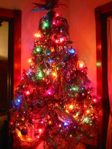 Our mid-century modern tree. 